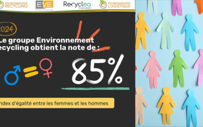 Index égalité femmes-hommes 2024 – Environnement Recycling 85/100